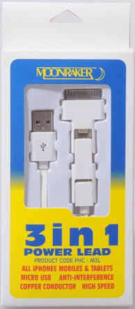 12/24V 3 in 1 Phone Power Lead