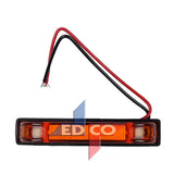 24 volt 6-LED truck grill decorative light